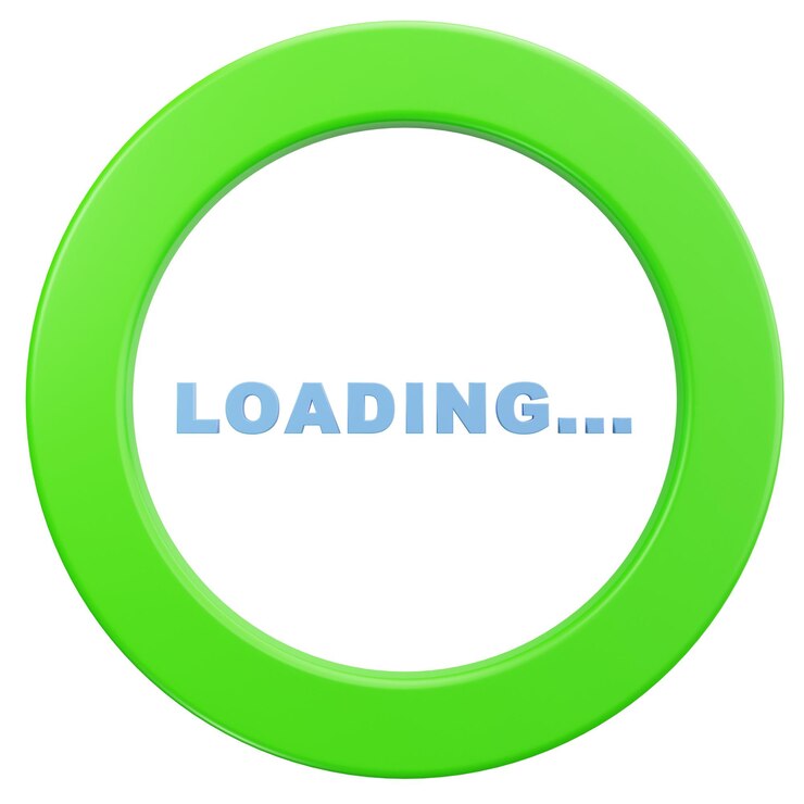 PSD loading animation graphic