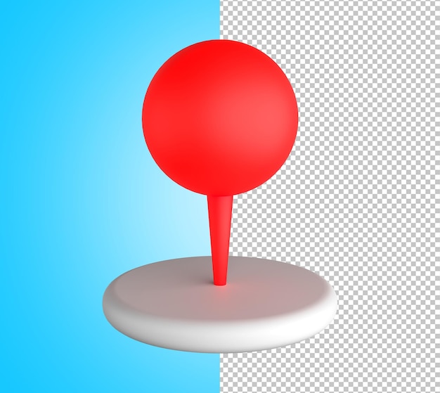 PSD localisation pin 3d