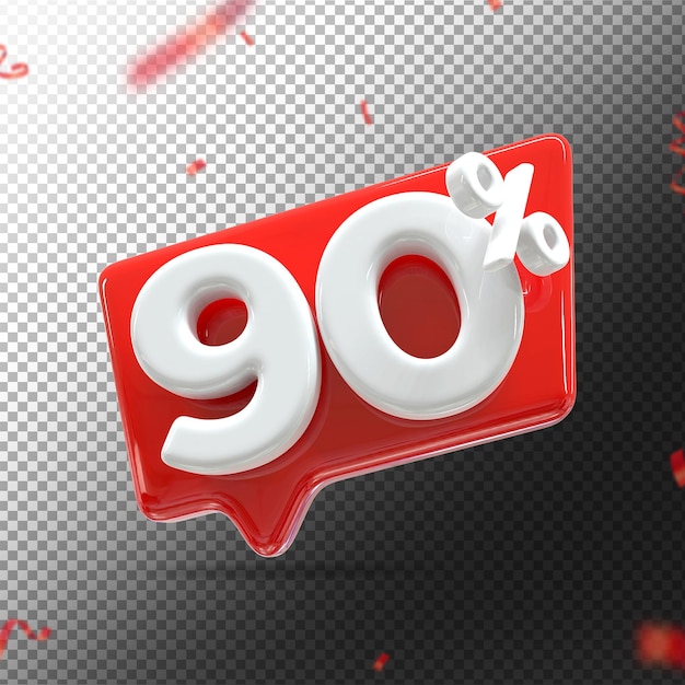 Logo 3d 90 Off Pour La Promotion