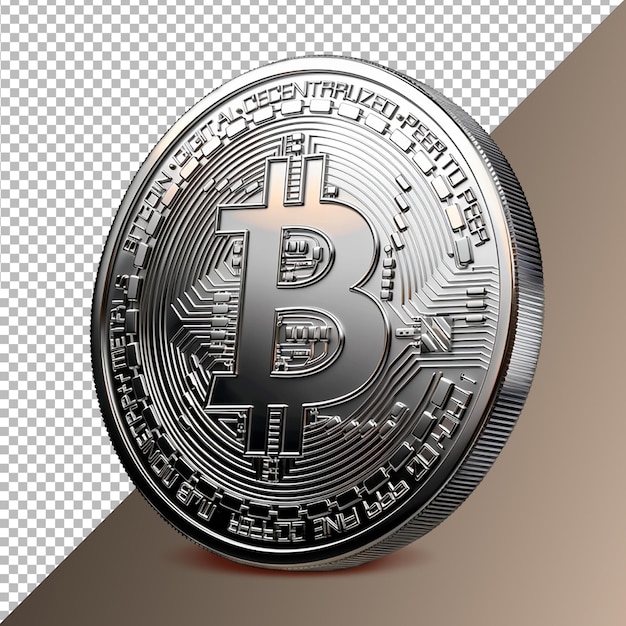 PSD le logo de bitcoin est conçu en png.