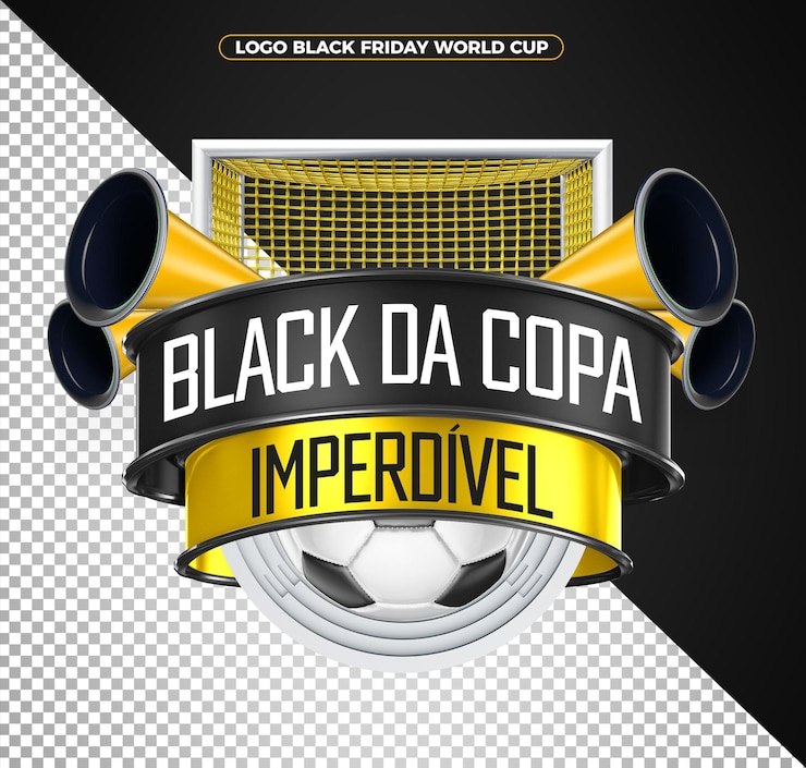 PSD logo black friday world cup