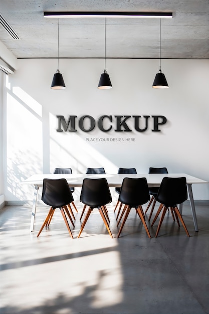 Logo-Büro-Mockup-Design