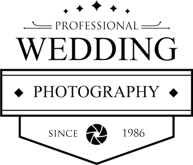 Logo-Design für Hochzeitsfotografie