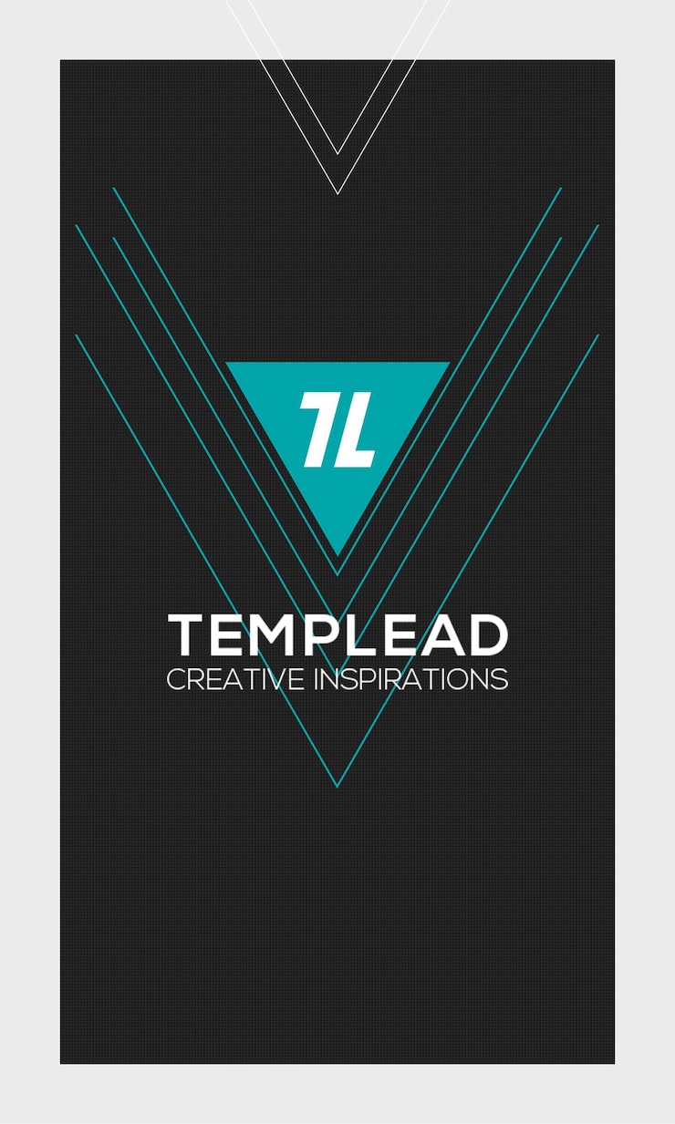 PSD logo di templead creative inspirations