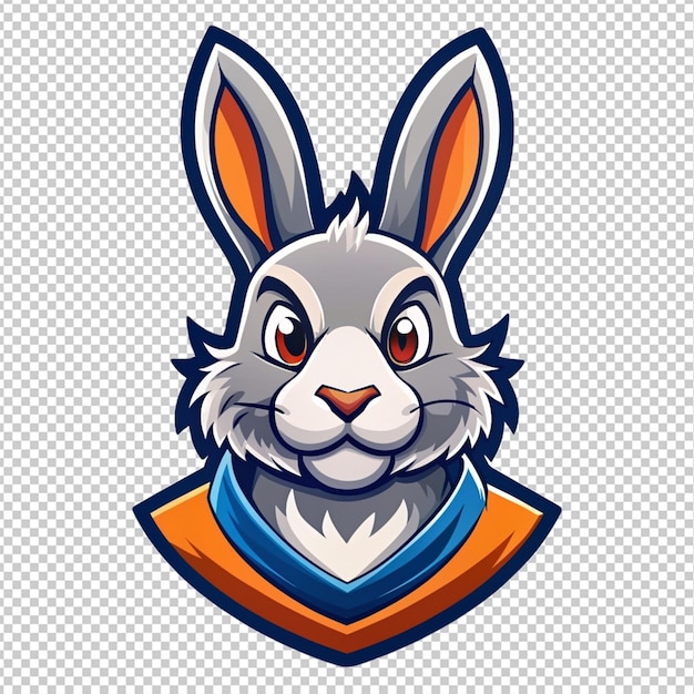 Logo Du Lapin Sur Fond Transparent