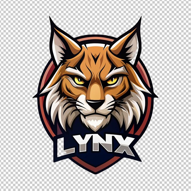 Logo Du Lynx Sur Fond Transparent