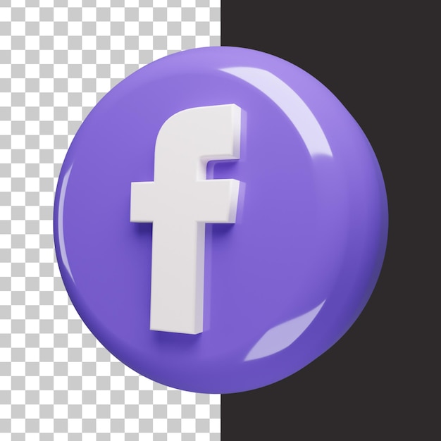 Logo Facebook Brillant