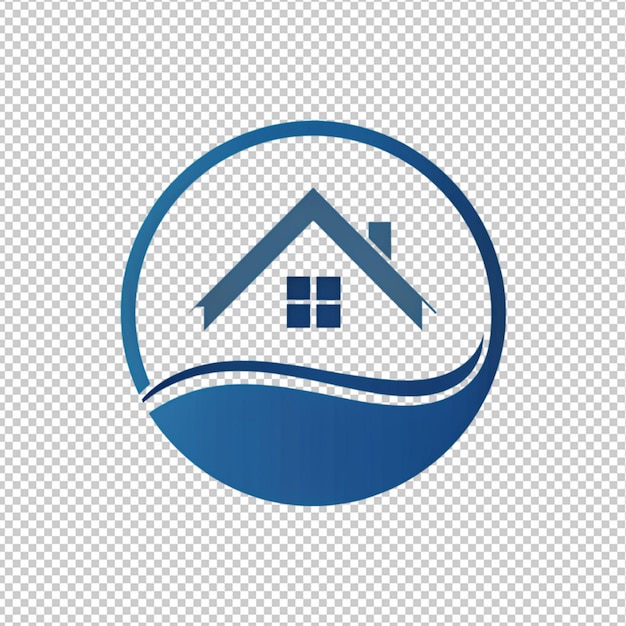 Logo De La Maison Sur Fond Transparent