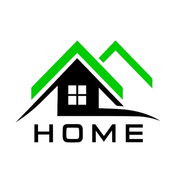 un logo de la maison avec le mot maison dessus