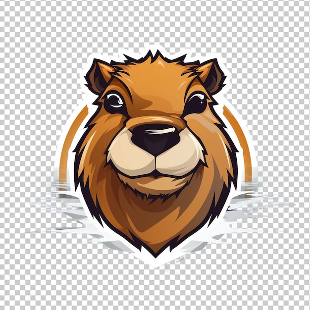 PSD logo de la mascotte