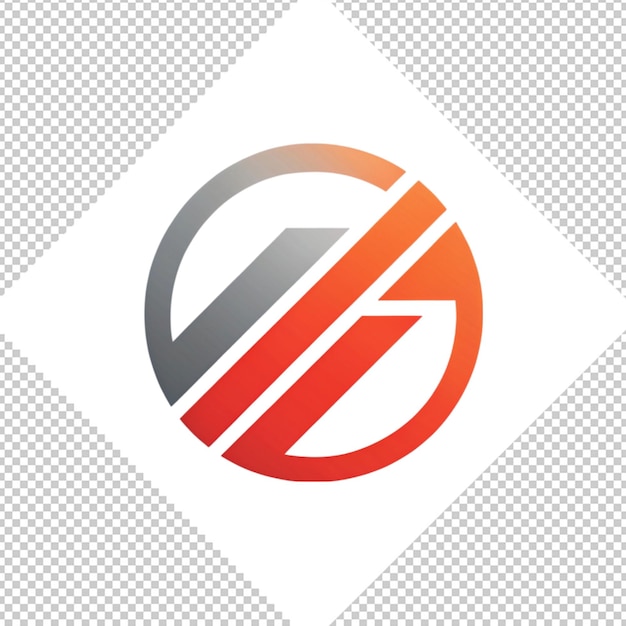 PSD logo minimaliste sur fond transparent