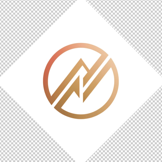 Logo Minimaliste Sur Fond Transparent