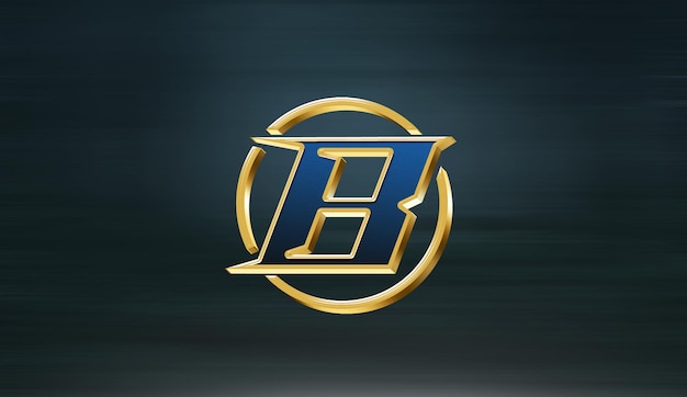 Logo mockup anteriore 3d wall