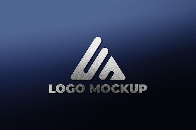 Logo-Mockup auf der Wand