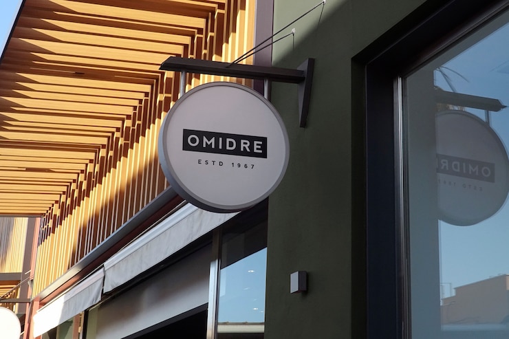 Logo Mockup circolare Hang Sign