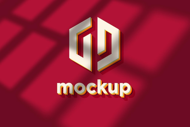 Logo-Mockup-Design-Vorlage
