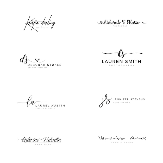Logo Signature PSD