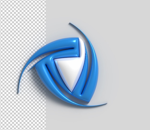 Logotipo abstrato da web tipográfico Psd transparente