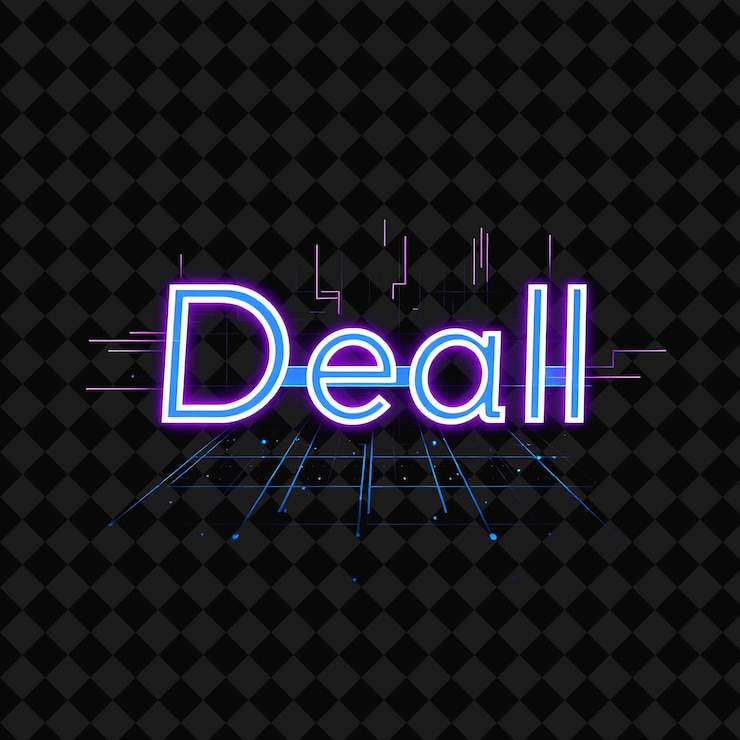 PSD un logotipo para el acuerdo está en un fondo negro con un paisaje urbano en el fondo