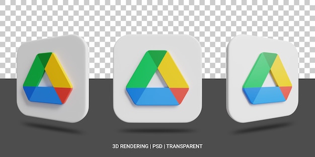 PSD logotipo de aplicaciones 3d