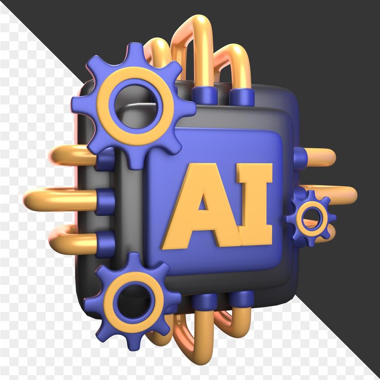 PSD un logotipo azul y amarillo con las letras a en él
