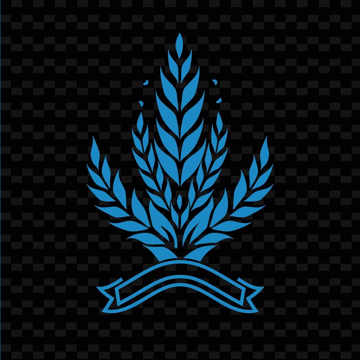 PSD un logotipo azul para una empresa que es hecho por la empresa