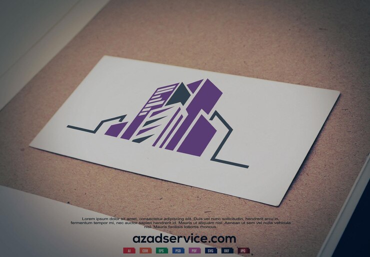 PSD logotipo de bienes raíces vectores libres amp psd