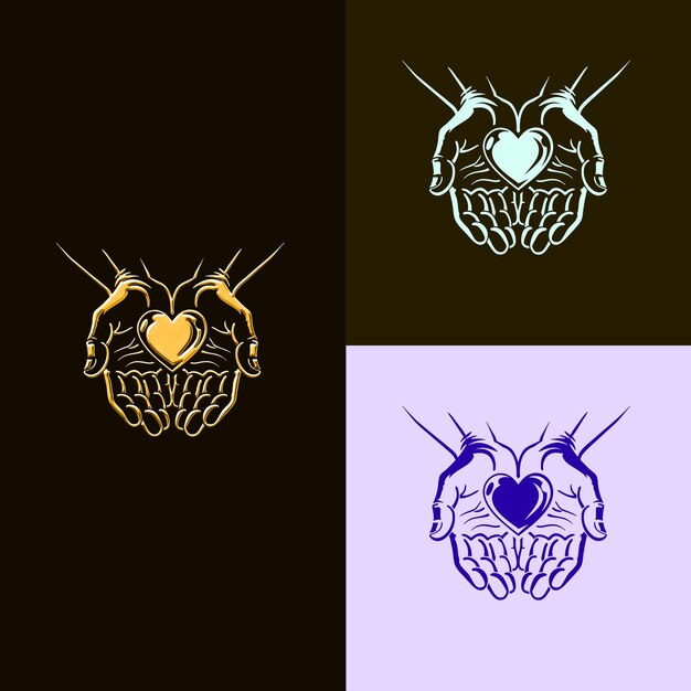 un logotipo para una cabeza de león y una cabeza de León