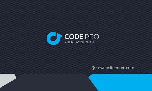 Logotipo Code Pro Branding Moderno para Empresas de Tecnologia