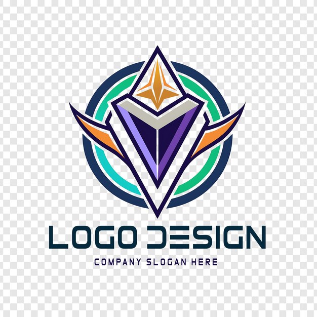 un logotipo de una compañía que dice diseño de logotipo en él