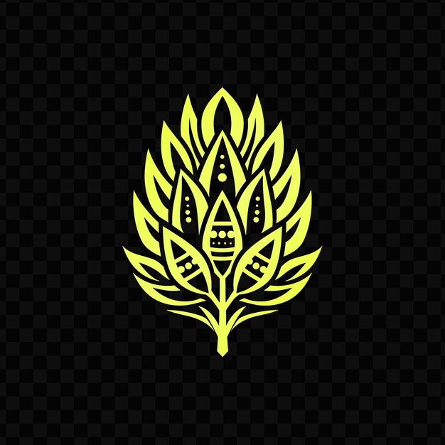 PSD el logotipo de la corona de un árbol