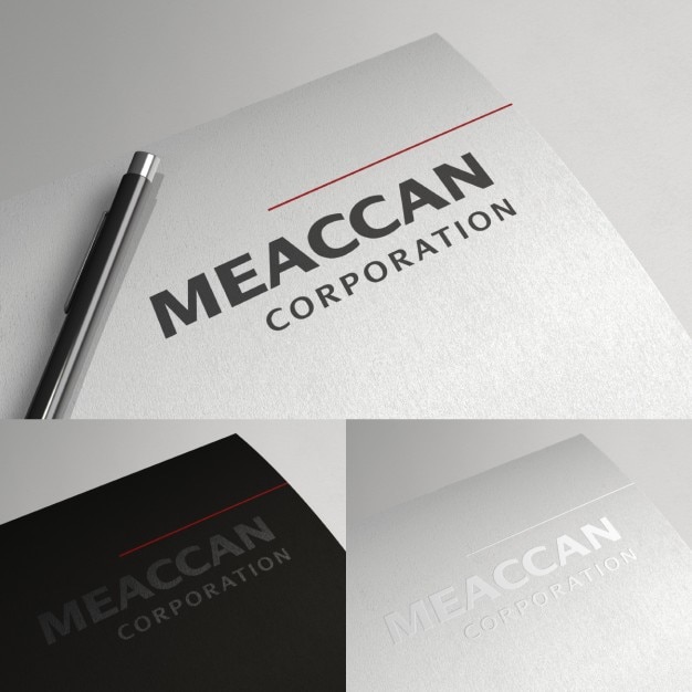 Logotipo corporativo sencillo y elegante