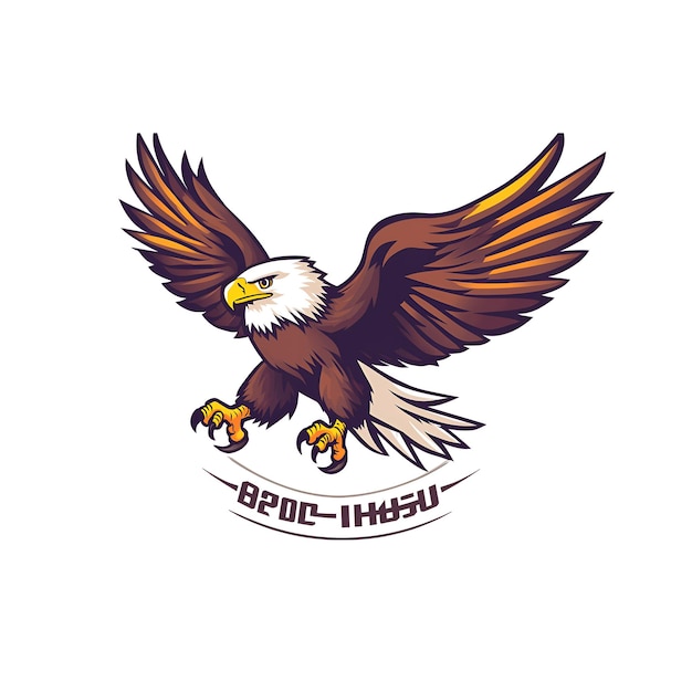 Logotipo da águia voadora