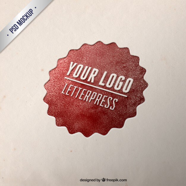 PSD logotipo da tipografia