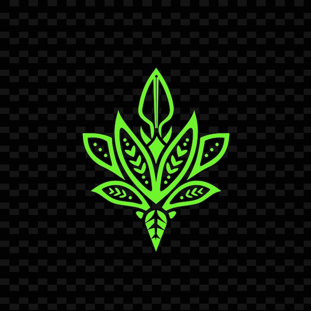 PSD logotipo de símbolo de amaryllis exótico com decorati design vetorial criativo da coleção natureza