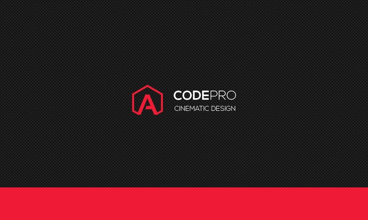 PSD logotipo do design cinematográfico codepro