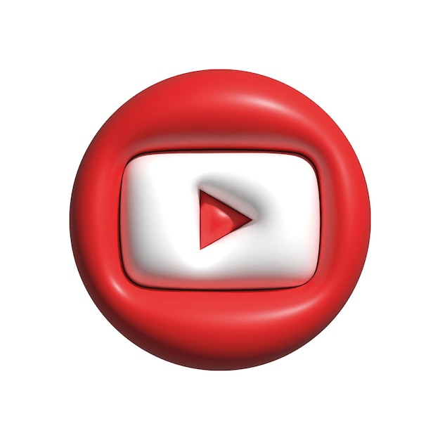 PSD logotipo do youtube