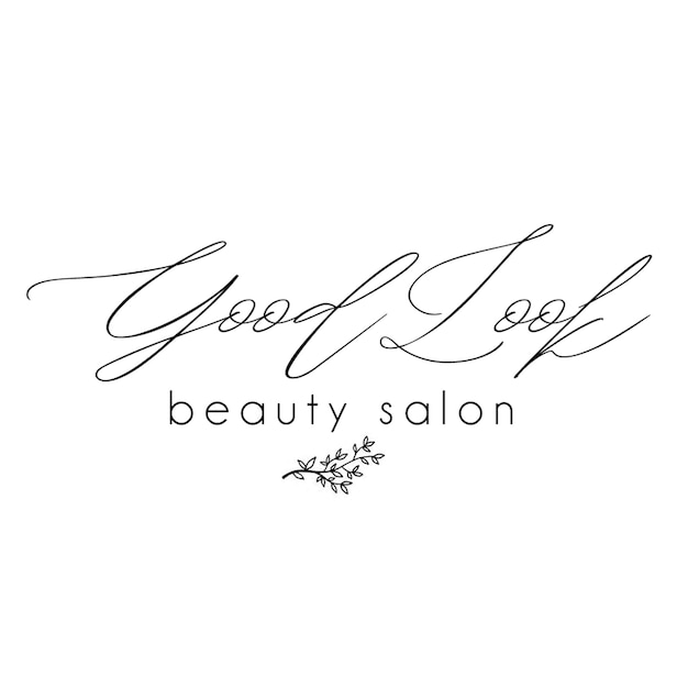 El logotipo elegante PSD