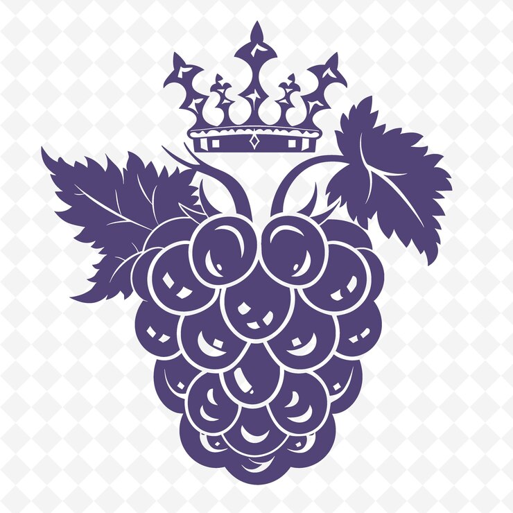 PSD logotipo del emblema de boysenberry tart con espinas decorativas y un diseño vectorial creativo y minimalista