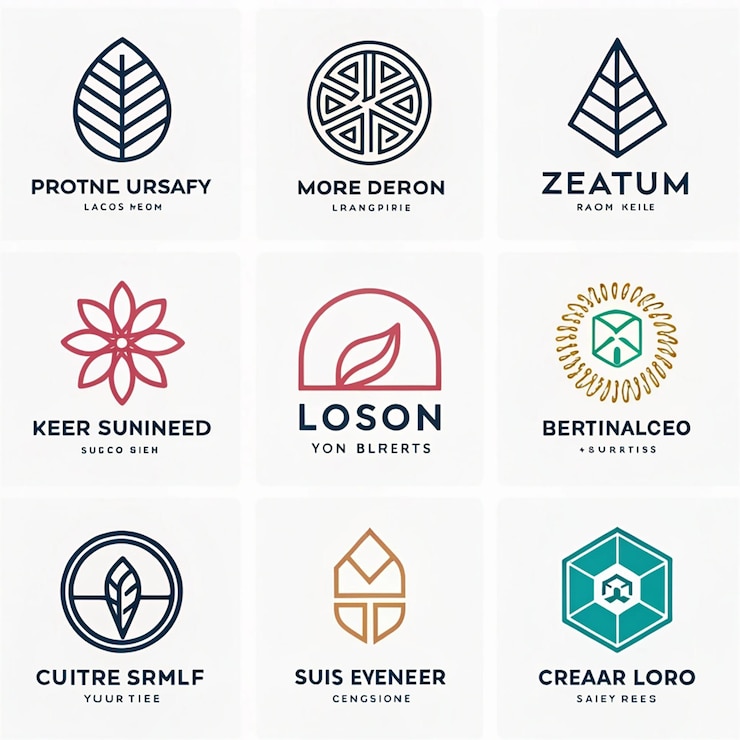 PSD logotipo inicial de monograma con diseño de estilo de letra plantilla de logotipo de corona dorada gradiente