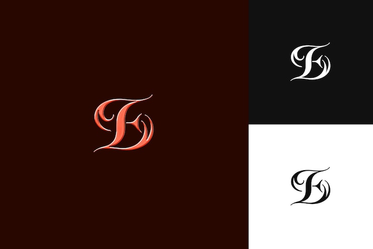 PSD logotipo de letra e con vibra noble diseño de estilo de logotipo tipográfico ilustración diseños vectoriales de logotipo
