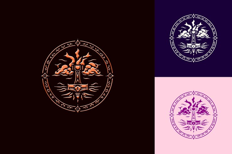 PSD el logotipo del libro del año