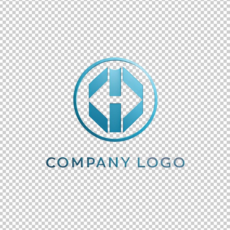 PSD logotipo de maqueta