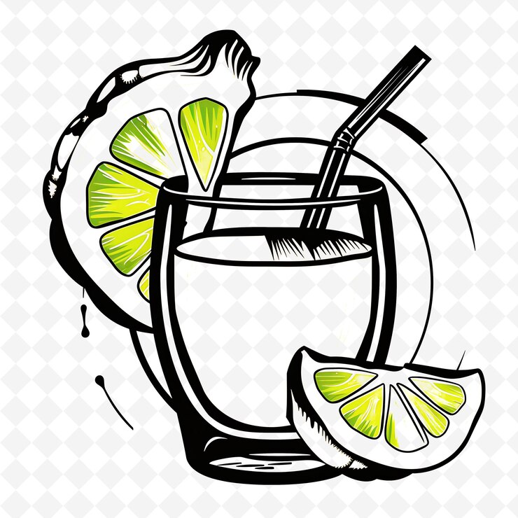 PSD logotipo de margarita de calabaza de mantequilla con un diseño de bebida inspirada en la calabaza y la bebida tropical de papua nueva guinea