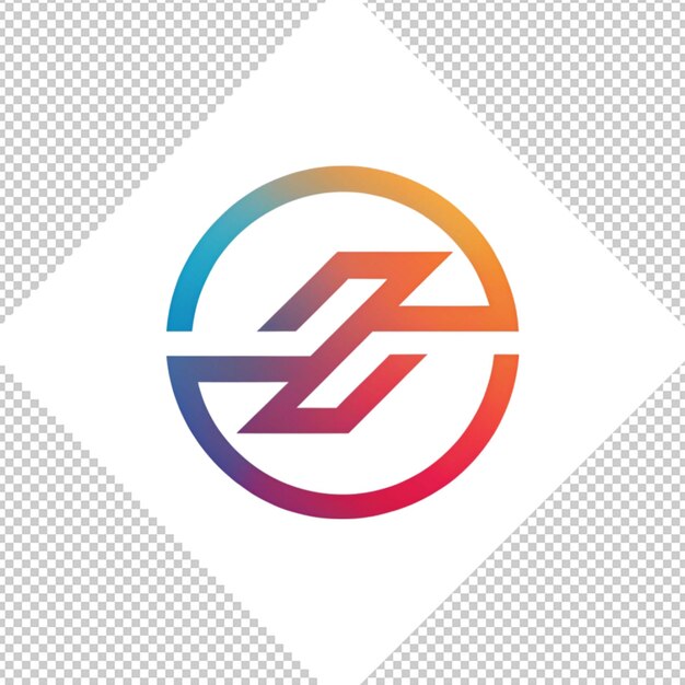 PSD logotipo minimalista sobre un fondo transparente