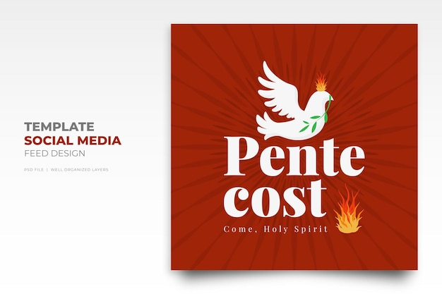 PSD logotipo de penter cost con una paloma y una paloma.