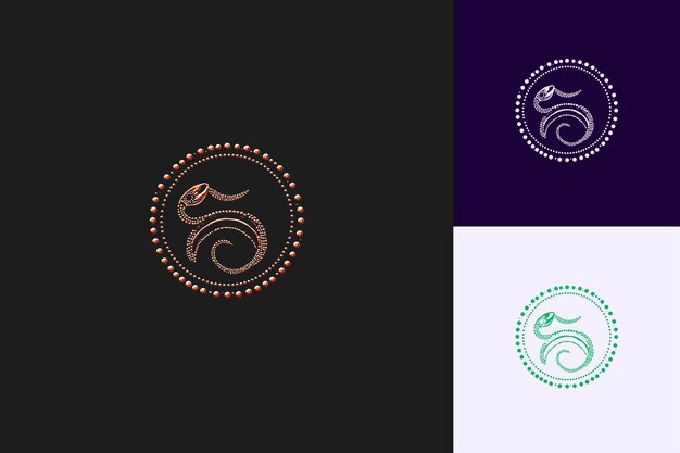 un logotipo para un pez y una rana