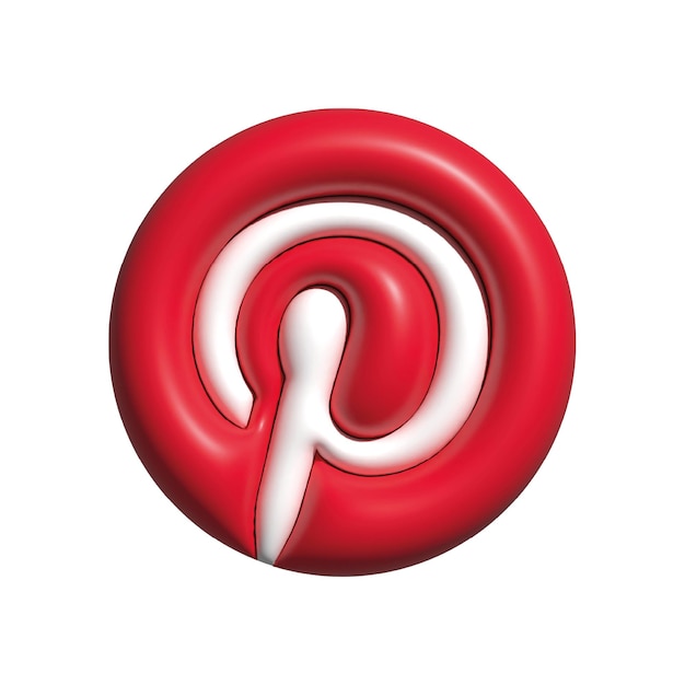 PSD el logotipo de pinterest
