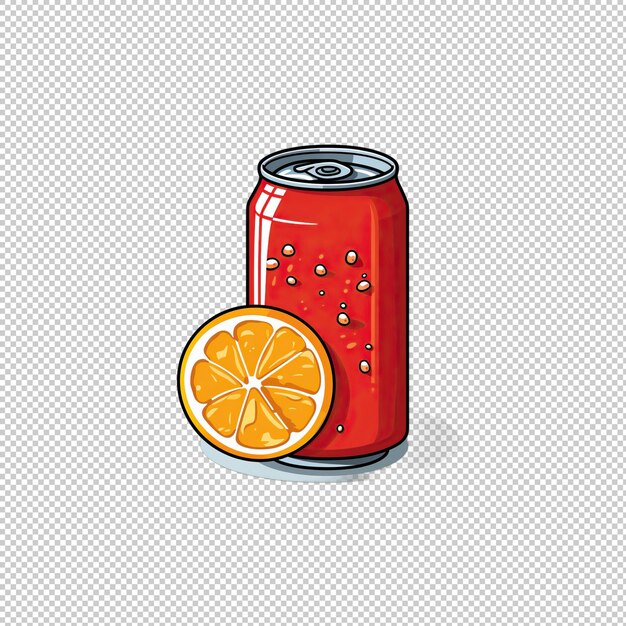 PSD logotipo plano soda de fundo isolado hi