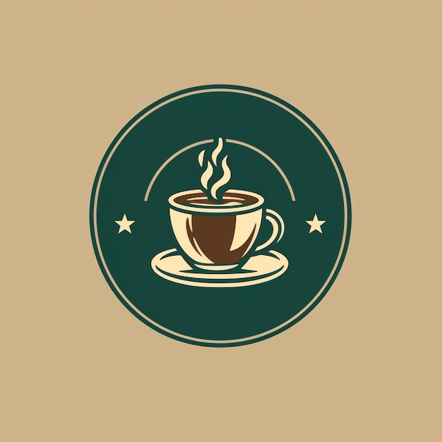 El logotipo de Retro Cafe